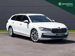 White Used 2024 Skoda Superb SE L Estate | £29,995 (A bit pricey)