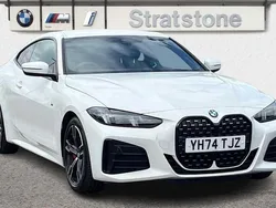White Used 2024 BMW 420 M Sport Coupe | £37,799 (Fair price)