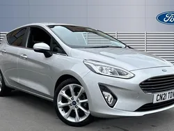Silver Used 2021 Ford Fiesta Titanium X Hatchback | £14,328 (Fair price)