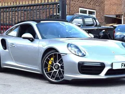 Silver Used 2016 Porsche 911 Turbo S Coupe | £93,750 (Fair price)