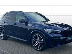 Blue Used 2022 BMW X5 M Sport SUV | £53,374 (Good price)