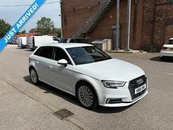 White Used 2018 Audi A3 Sportback Hatchback | £11,900