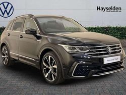 Black Used 2022 VW Tiguan R-line SUV | £23,985 (Fair price)