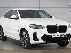 White Used 2024 BMW X4 M Sport SUV | £46,000 (Fair price)