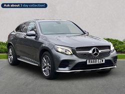 Grey Used 2018 Mercedes GLC250 AMG line Coupe | £25,499 (Fair price)