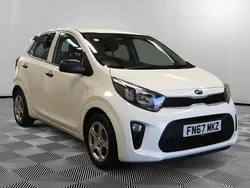 White Used 2017 Kia Picanto 2 Hatchback | £5,290 (A bit pricey)