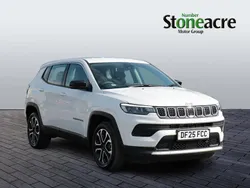 White New 2025 Jeep Compass Altitude SUV | £27,495 (Fair price)