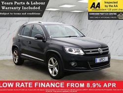 Black Used 2016 VW Tiguan R-line Edition SUV | £12,500 (Super price)