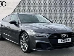 Grey Used 2021 Audi A7 Black Edition Hatchback | £38,423