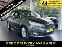 Grey Used 2019 Ford C-MAX Titanium MPV | £9,999 (Fair price)