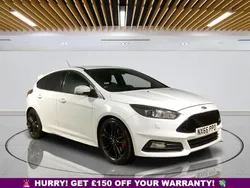White Used 2016 Ford Focus ST Hatchback | £11,499 (Fair price)