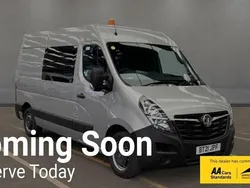 Silver Used 2021 Vauxhall Movano Edition Van | £9,993 (Fair price)