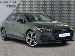 Green Used 2025 Audi A3 Black Edition Hatchback | £30,490 (Expensive)