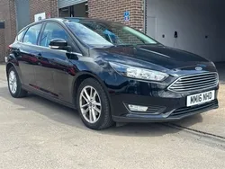 Black Used 2016 Ford Focus Zetec Hatchback | £5,314 (Good price)
