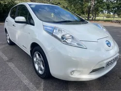 White Used 2013 Nissan Leaf Acenta Hatchback | £2,699 (Fair price)