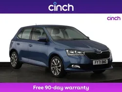 Blue Used 2021 Skoda Fabia SE Drive Hatchback | £11,749 (Fair price)