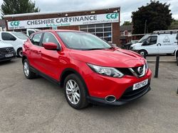 Red Used 2017 Nissan Qashqai Acenta SUV | £8,650 (Super price)