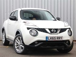 White Used 2015 Nissan Juke Acenta Premium SUV | £8,990 (Fair price)