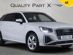 White Used 2022 Audi Q2 S-Line SUV | £18,190 (Good price)