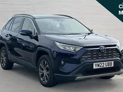Blue Used 2022 Toyota RAV4 Hybrid Design SUV | £23,012 (Super price)