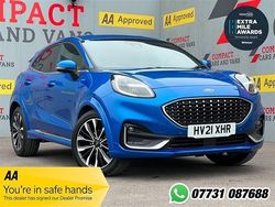 Blue Used 2021 Ford Puma ST-Line SUV | £17,994