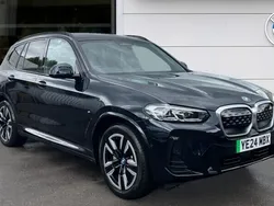 Black Used 2024 BMW iX3 M Sport SUV | £37,806 (Good price)