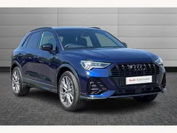 Navarra blue Used 2025 Audi Q3 Black Edition SUV | £37,450 (Fair price)