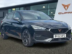 Midnight black Used 2022 Cupra Leon VZ3 Hatchback | £20,450 (Fair price)