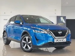Blue Used 2024 Nissan Qashqai N-Connecta SUV | £24,498 (Good price)