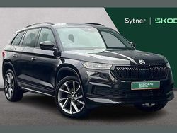 Black magic pearl effect Used 2022 Skoda Kodiaq SportLine SUV | £29,500 (Fair price)