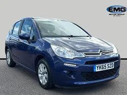 Blue Used 2015 Citroën C3 PureTech Hatchback | £7,995 (Expensive)