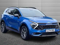 Blue flame Used 2024 Kia Sportage 2 SUV | £34,990 (Expensive)