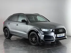 Grey Used 2018 Audi Q3 Black Edition SUV | £18,350 (Good price)
