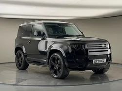 Santorini black Used 2021 Land Rover Defender HSE SUV | £41,500 (Super price)
