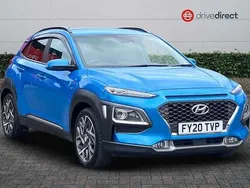 Blue Used 2020 Hyundai Kona Premium SE SUV | £13,324 (Fair price)