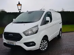 White Used 2021 Ford Transit Custom Limited Van | £12,995 (Fair price)