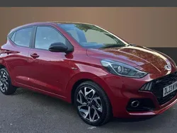 Red Used 2023 Hyundai i10 N Line Hatchback | £13,206 (Fair price)
