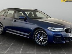 Blue Used 2022 BMW 530e M Sport Estate | £19,395 (Super price)