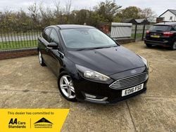Black Used 2016 Ford Focus Titanium Hatchback | £4,995 (Fair price)