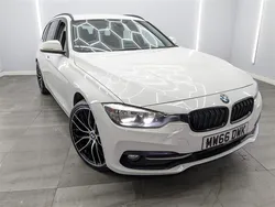 White Used 2017 BMW 318 Sport Line Estate | £10,490 (Fair price)