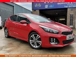 Red Used 2016 Kia Ceed GT-Line Hatchback | £9,695 (Fair price)