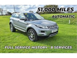 Grey Used 2012 Land Rover Range Rover evoque Prestige SUV | £10,995 (A bit pricey)
