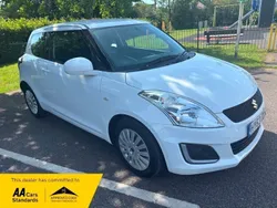 White Used 2013 Suzuki Swift Hatchback | £2,990 (A bit pricey)