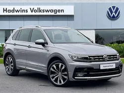 Silver Used 2020 VW Tiguan R-line SUV | £20,995 (Good price)