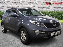 Blue Used 2015 Kia Sportage 2 SUV | £6,000 (Good price)