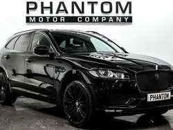 Black Used 2018 Jaguar F-Pace R-Sport SUV | £20,990 (Fair price)