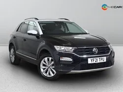 Black Used 2021 VW T-Roc Design SUV | £16,575 (Good price)
