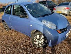 Blue Used 2004 Nissan Micra SE Hatchback | £1,495 (Expensive)
