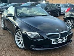 Black Used 2008 BMW 635 Cabriolet Sport Line Cabriolet | £4,999