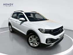 White Used 2021 VW T-Cross SE SUV | £13,799 (Good price)